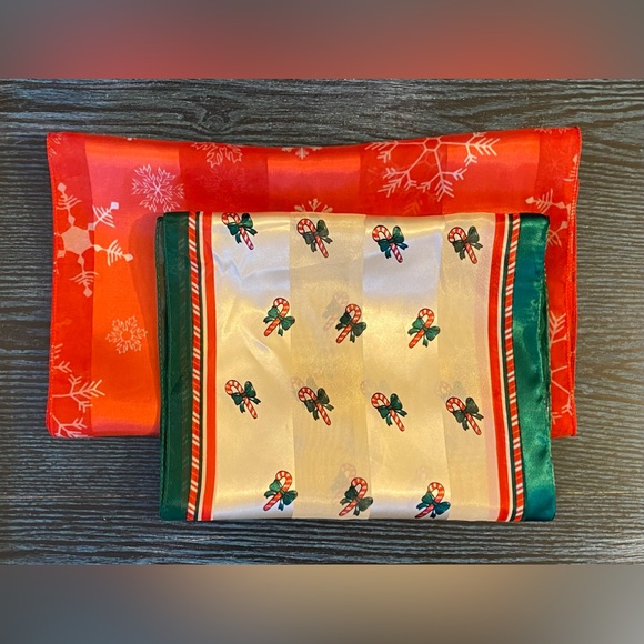 Winter Holiday Scarves Two Piece Set - Picture 1 of 7